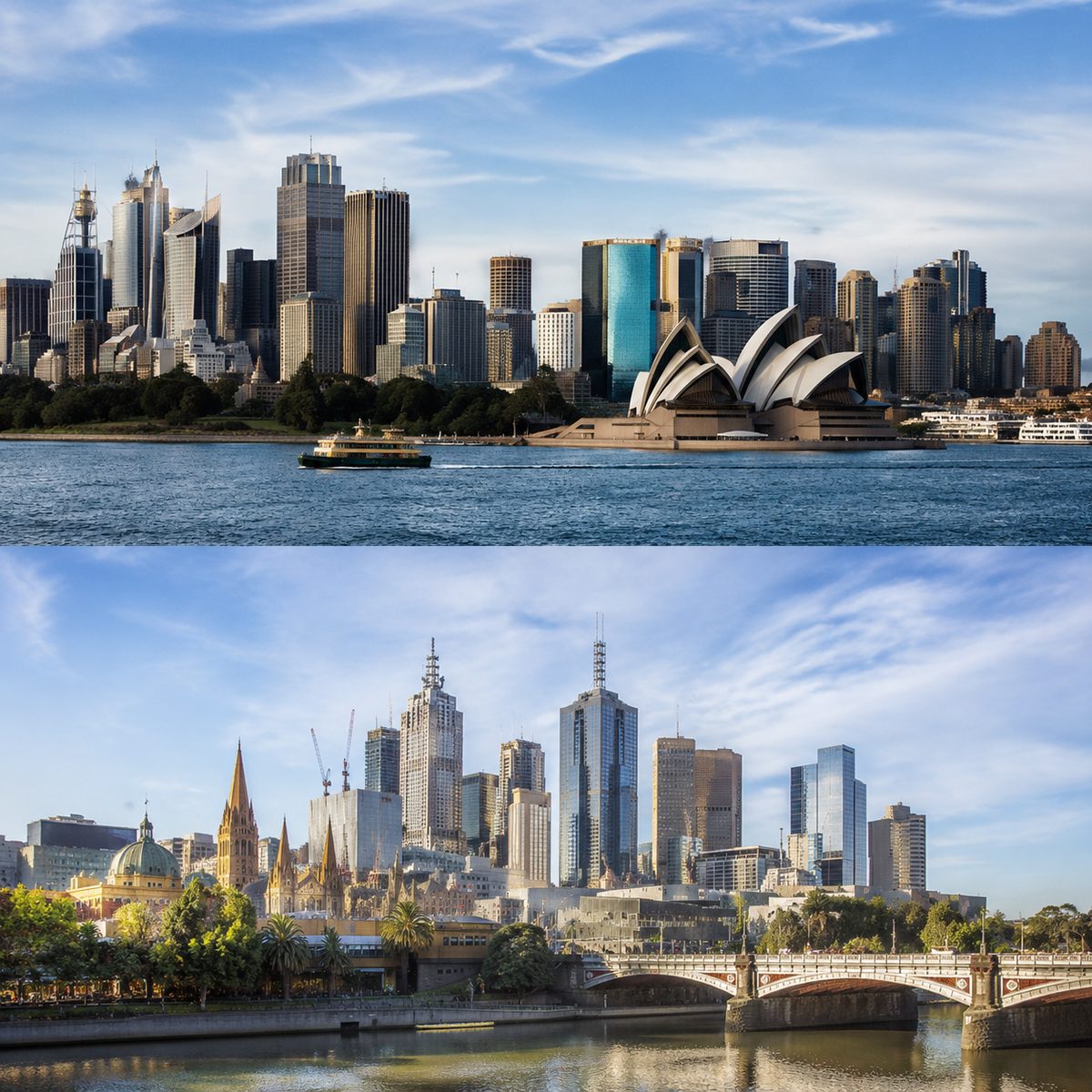 Is Sydney a bigger city than Melbourne?