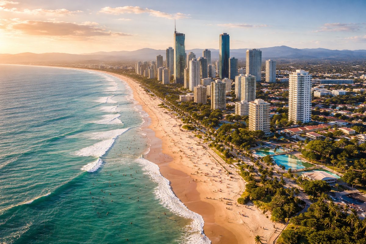 Where do 80% of Australians live?