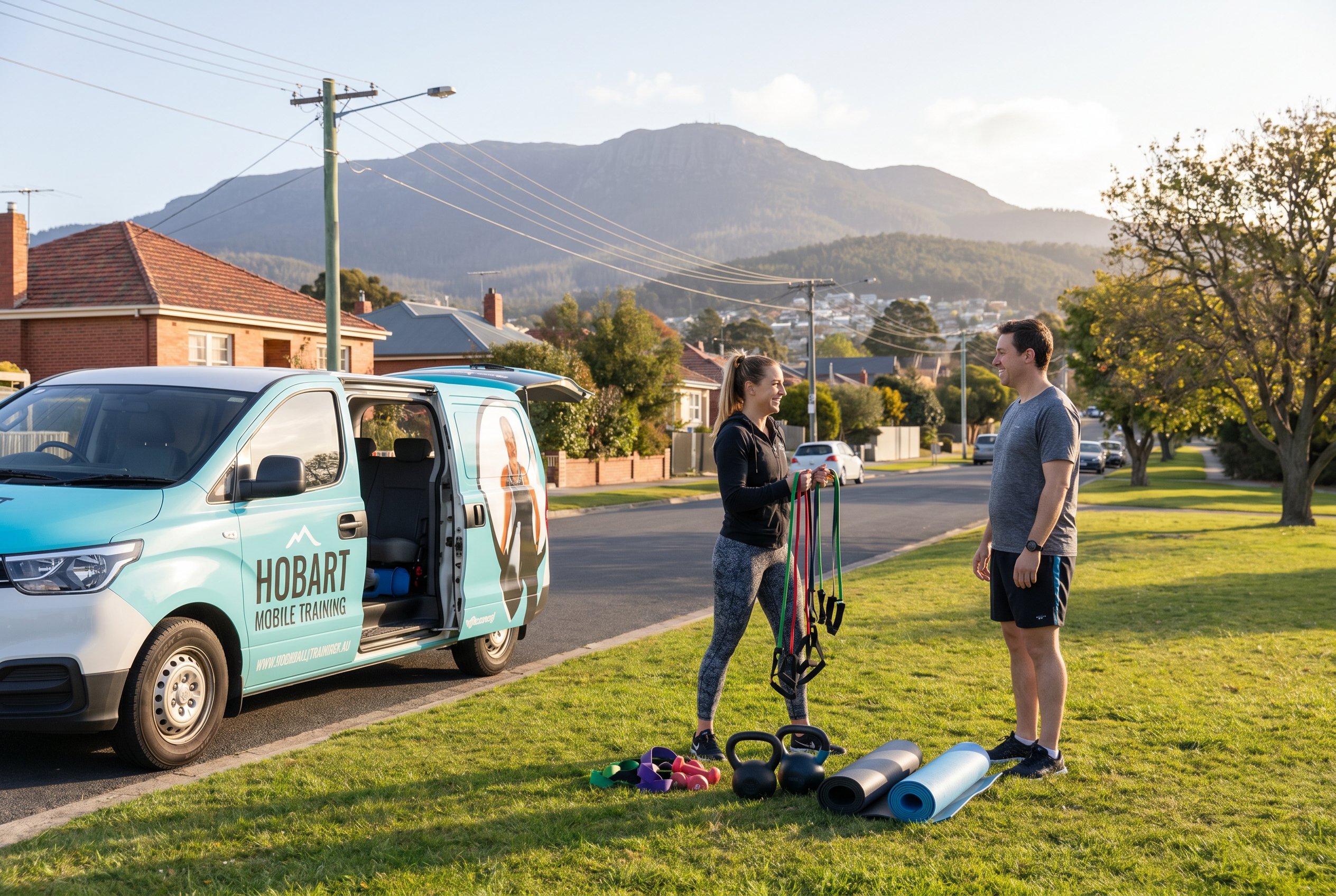 mobile personal trainer hobart servicing Hobart, Australia and surrounding areas