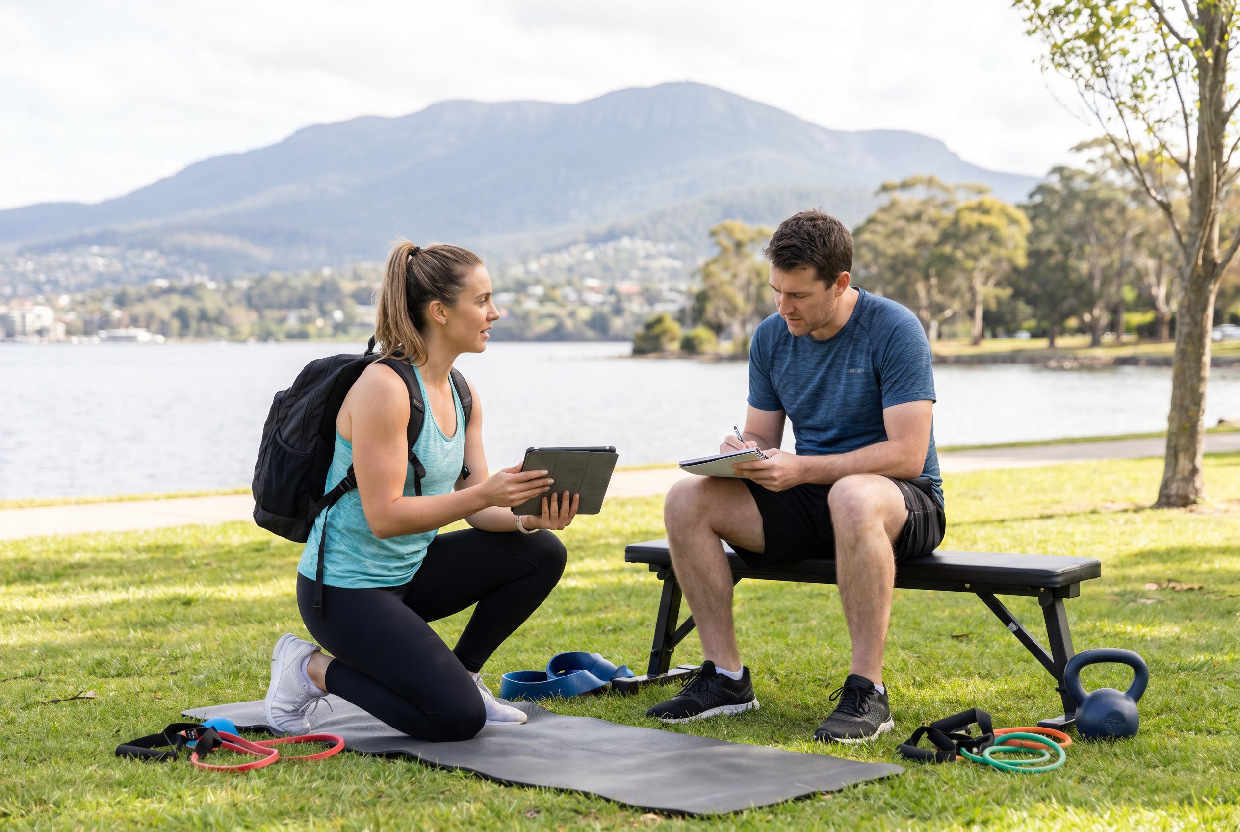 mobile personal trainer hobart personalised assessment and program planning