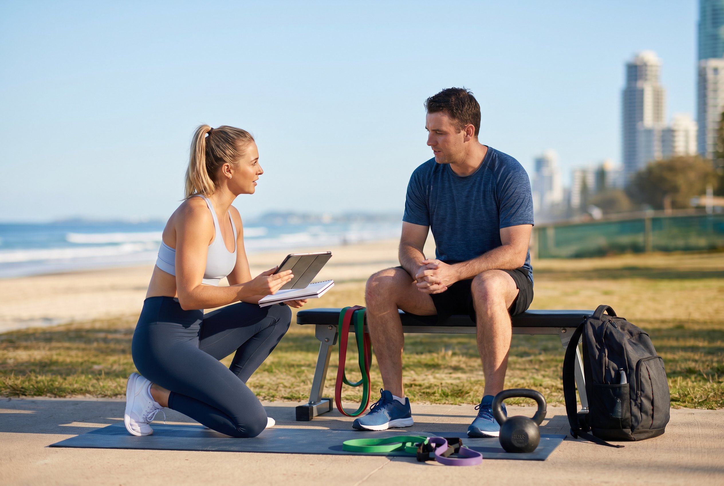 mobile personal trainer gold coast personalised assessment and program planning