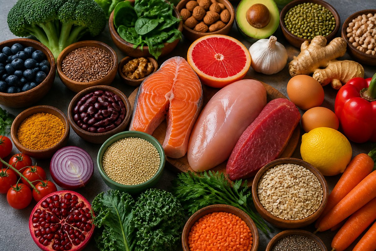 What are the 20 most healthy foods?