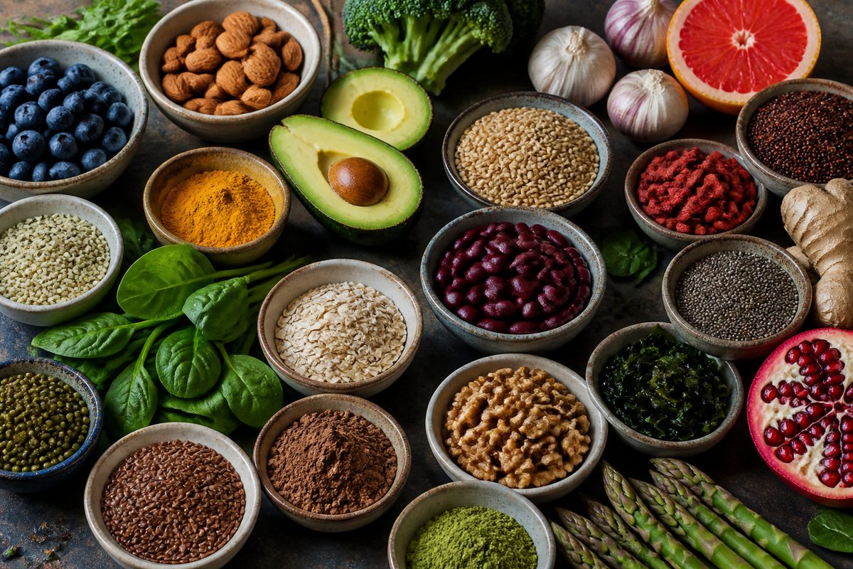 What are the top 20 superfoods?