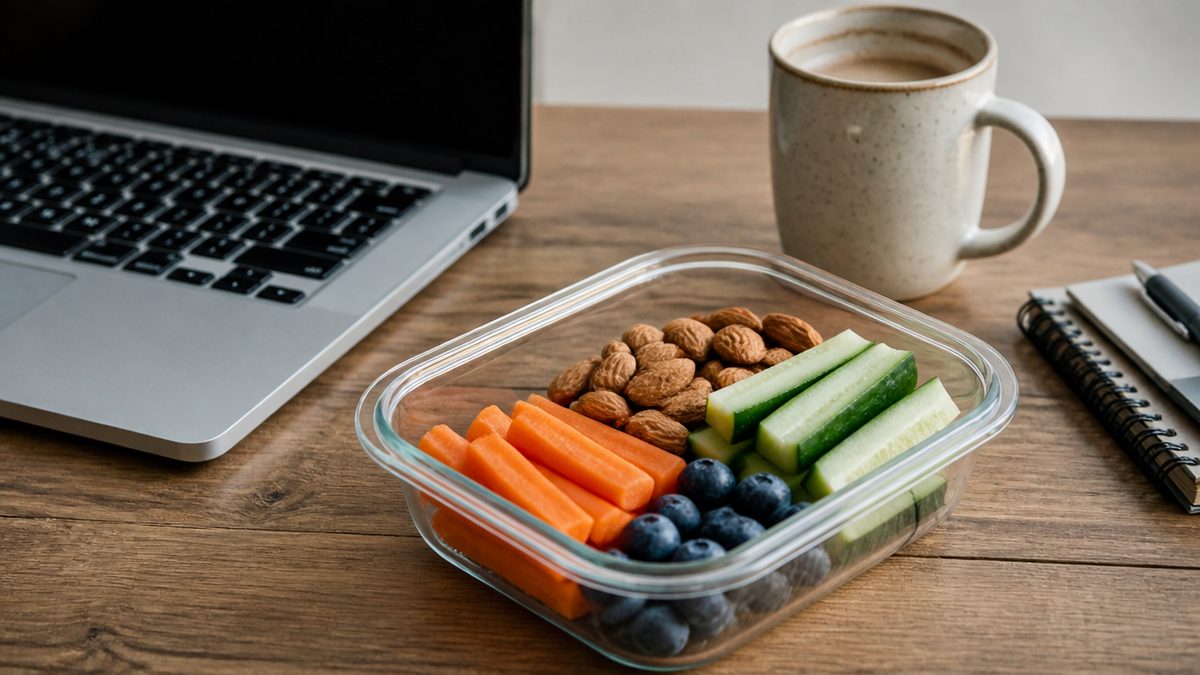 What is a healthy snack to bring to work?