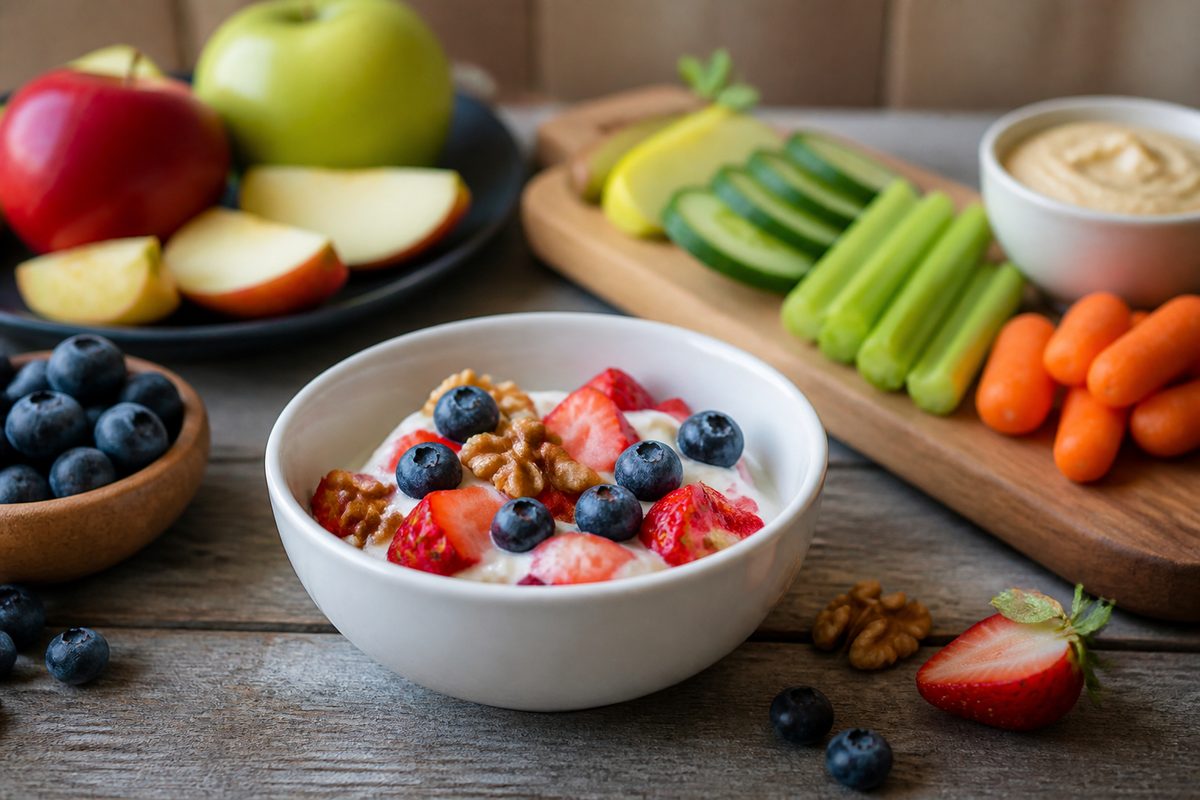 What to snack on when hungry but trying to lose weight?