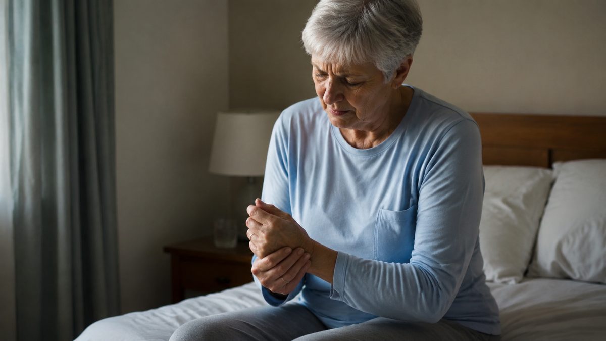 What are the symptoms of a rheumatoid arthritis flare-up?
