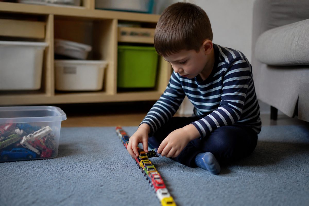 What are the signs of autistic behaviour?
