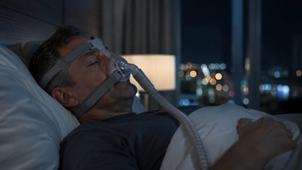 What level of sleep apnea requires a CPAP?